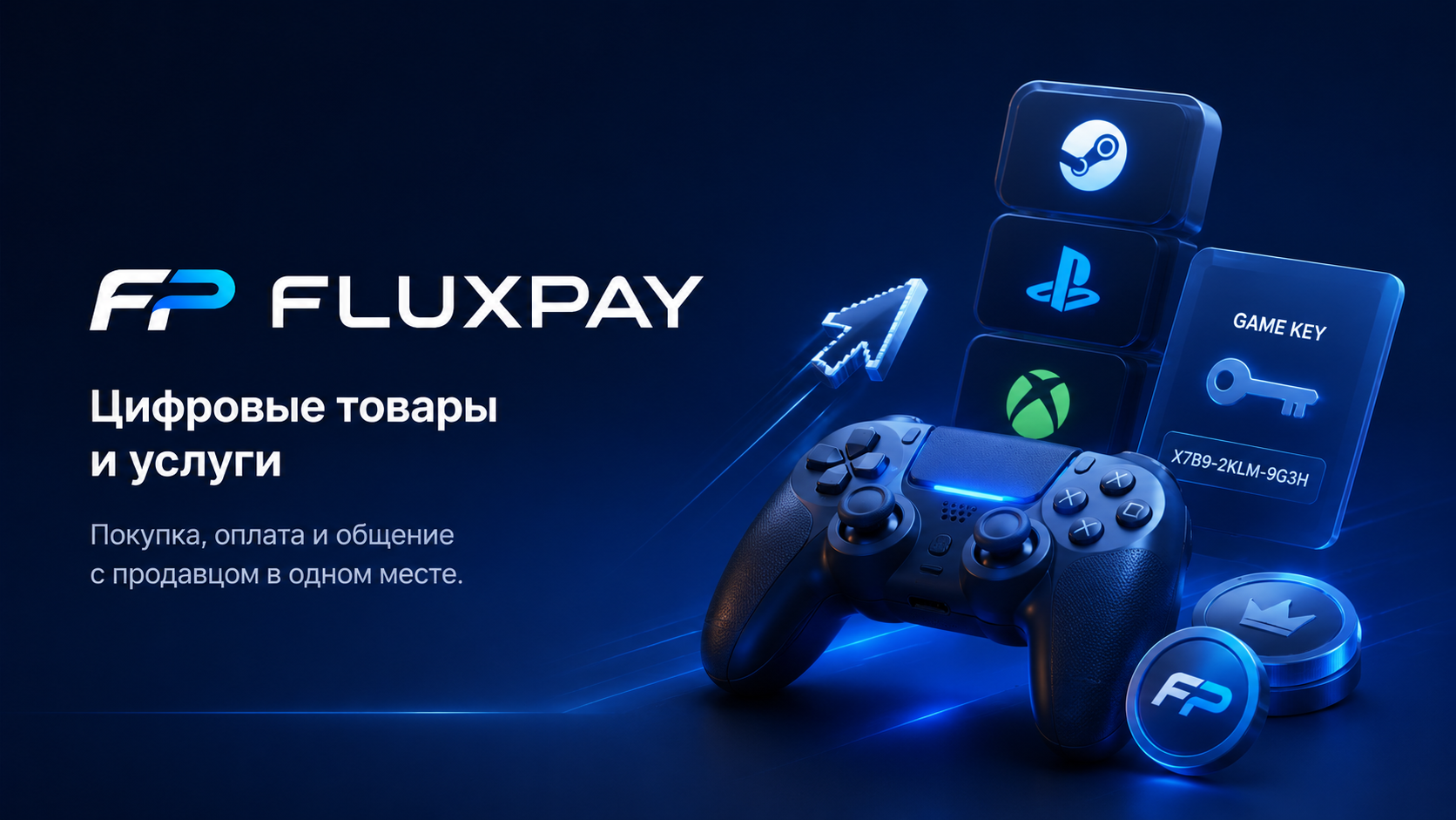 FLUXPAY — товары и услуги
